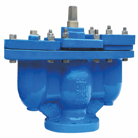 Double Port Exhaust Valve with Isolation Valve